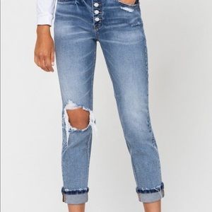 Vervet Skeeter Stretch Boyfriend Jeans